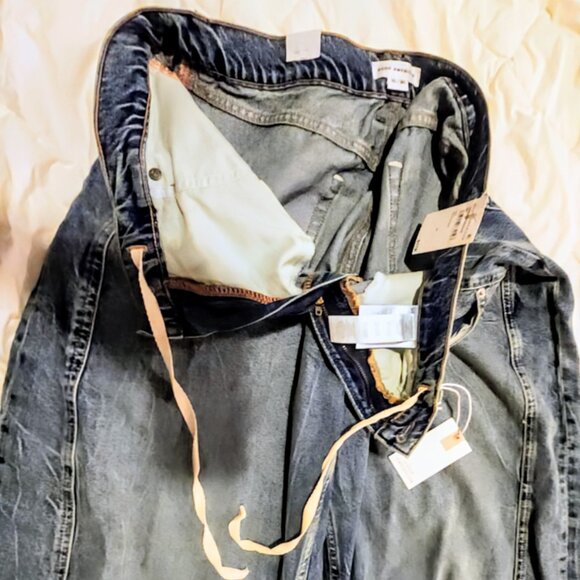 Good American Indigo Good Extreme Barrel Jeans10 NWT - Picture 7 of 8